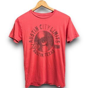 Austin City Limits Live Tee – Size Small – Red Sportiqe Apparel Co Shirt